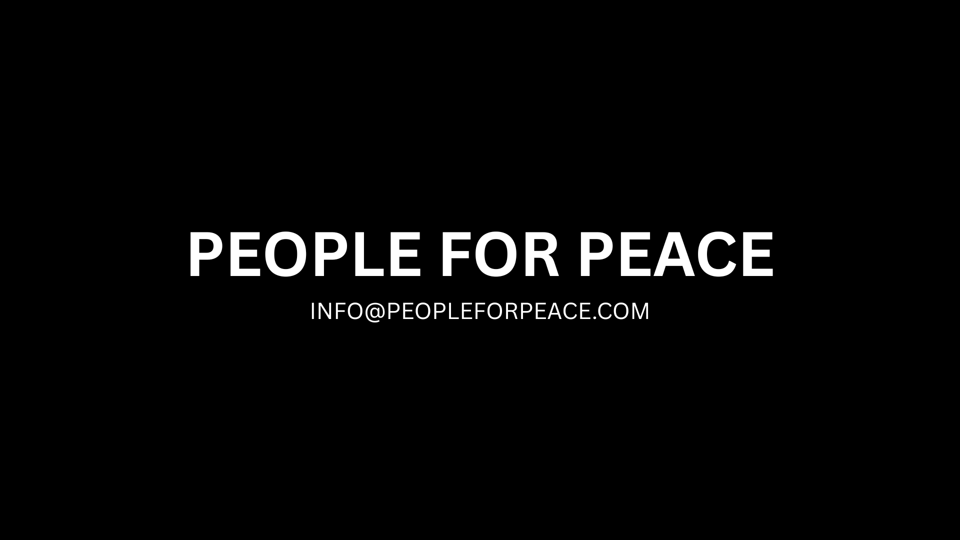 People for Peace
